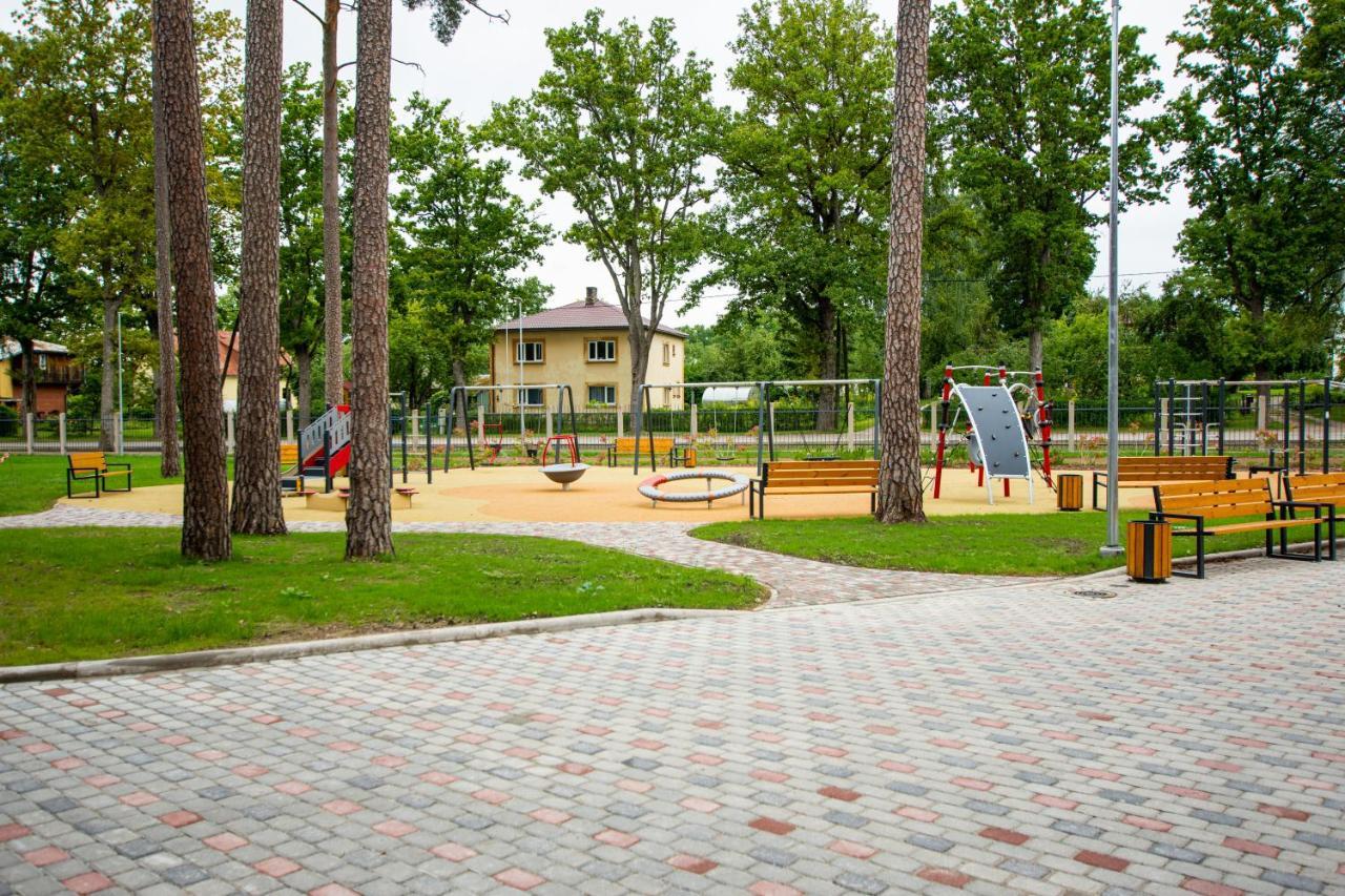Stadium Hotel Valmiera Buitenkant foto